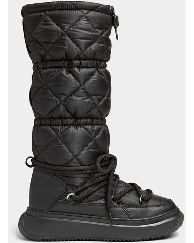Pajar Gravita High Quilted Winter Boots Women - Black