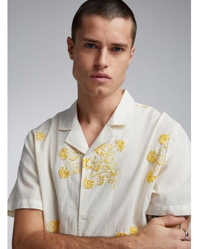 Native Youth Embroidered - White