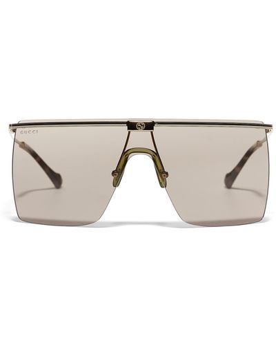 Gucci Sleek Shield Sunglasses - Multicolor