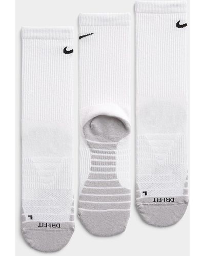 Nike Everyday Max Padded Ankle Socks Set Of 3 - White