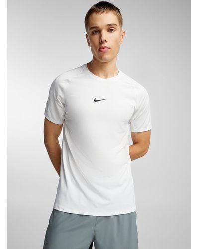 Nike Pro Fitted T - White