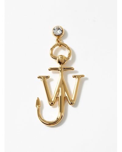 JW Anderson Iconic Anchor Earring - White