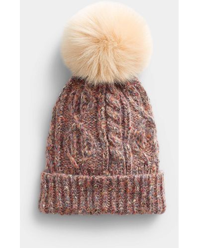 Kyi Kyi Heathered Knit Tuque - Multicolour