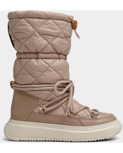 Pajar Gravita Quilted Winter Boots Women - Natural
