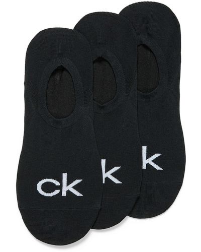 Calvin Klein Logo Ped Sock 3 - Black