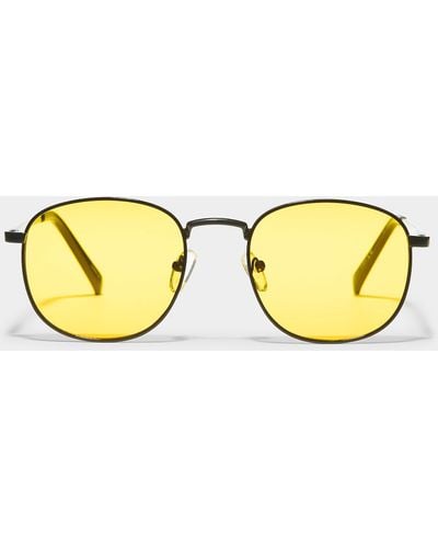 Le 31 Liam Round Sunglasses - Metallic