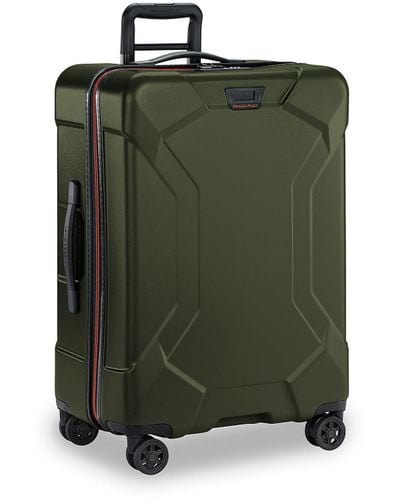 Briggs & Riley 27'' Hard Shell Suitcase With Swivel Wheels Torq Collection - Green