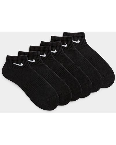 Nike Everyday Black Ankle Socks 6