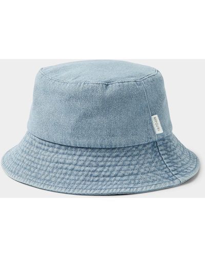 Rip Curl Faded Denim Bucket Hat - Blue