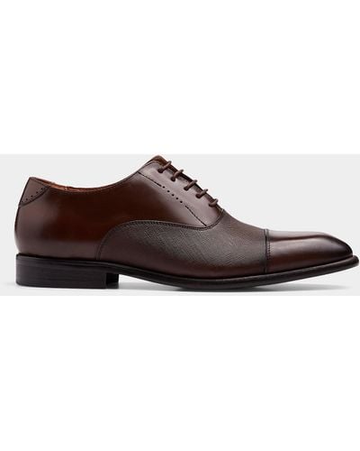 Steve Madden Luce Oxford Shoes Men - Brown