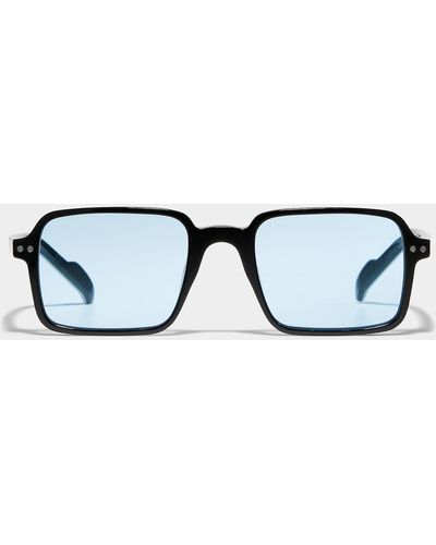 Spitfire Cut Thirty Two Square Sunglasses - Blue