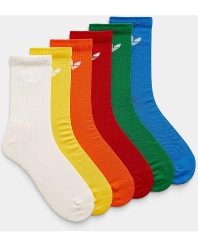 adidas Originals Colourful Athletic Socks 6 - Blue