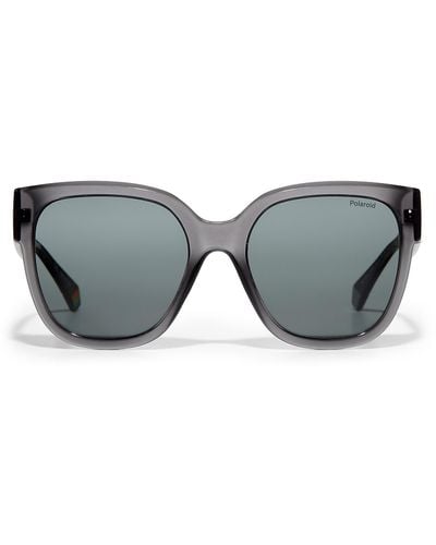 Polaroid Wayfarer Polarized Sunglasses - Gray