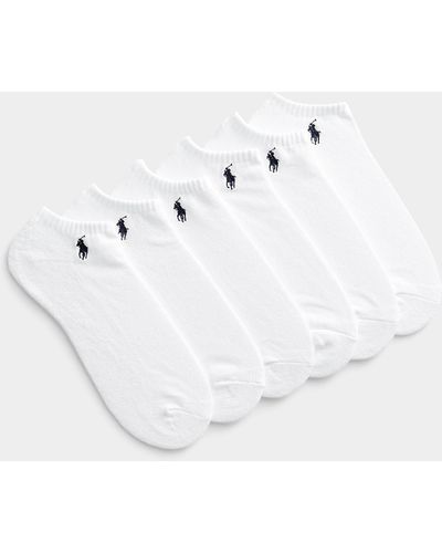 Polo Ralph Lauren Classic Sport Ped Socks 6 - White