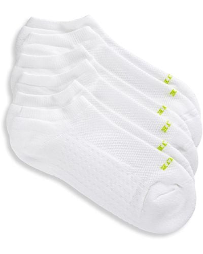 Hue Air Ped Socks Set Of 3 - White