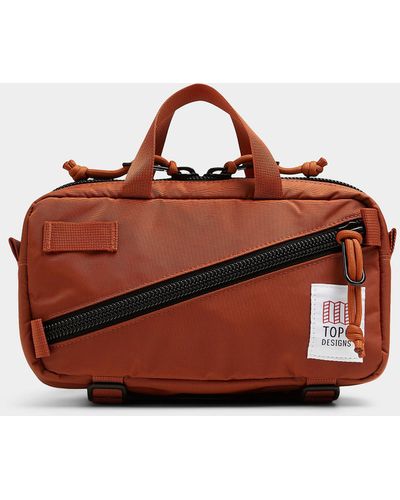 Topo Small Utility Belt Bag - Brown