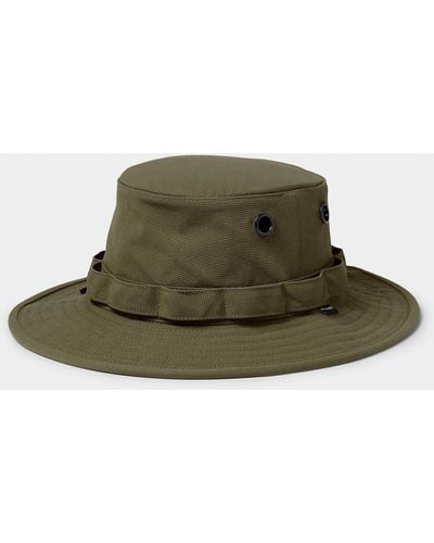 Tilley Recycled Canvas Bucket Hat - Green