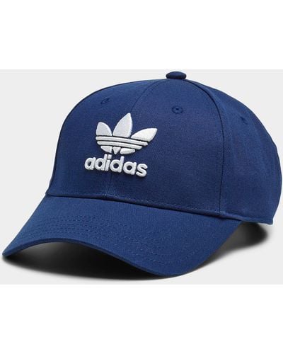 adidas Originals Logo Embroidery Baseball Cap - Blue