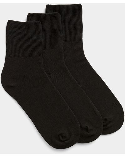 Hue Solid Ribbed - Black