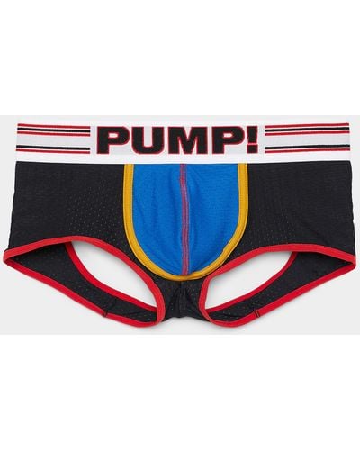  PUMP! Men's Jock Strap UnderwearSPORT COLLECTION RECHARGE  Jock, Black / Dark Green : Clothing, Shoes & Jewelry