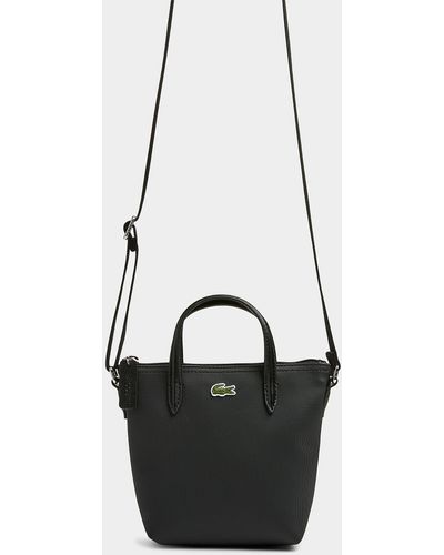 Lacoste - Classic Petit Piqué Vertical Zip Bag - Marine