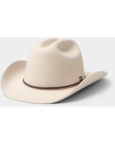 Brixton Range Felt Cowboy Hat - Brown