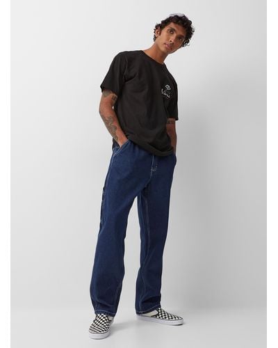 Vans Drill Chore Carpenter Jean Loose Tapered Fit - Blue