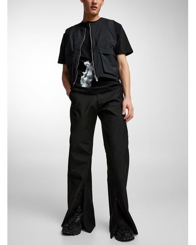 HELIOT EMIL Zipped Utility Vest - Black