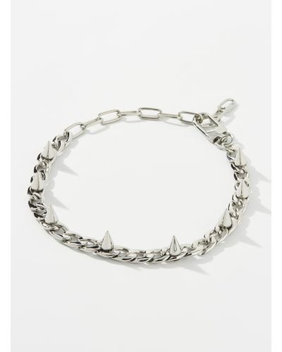 Vitaly Frenzy Chain Necklace - Metallic