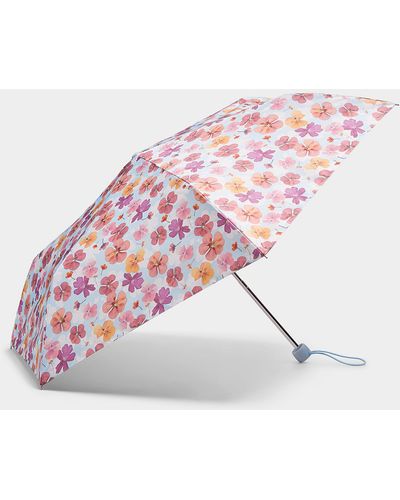 Fulton Fun Pattern Umbrella - White