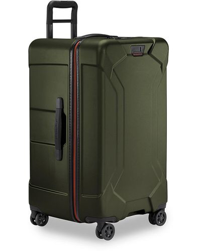Briggs & Riley 28'' Hard Shell Deep Suitcase With Swivel Wheels Torq Collection - Green