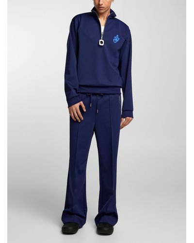 JW Anderson Pleated Blue jogger