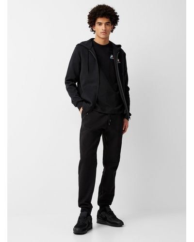 Le Coq Sportif Structured Jersey sweatpants - Black