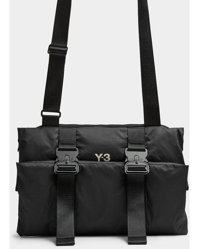 Y-3 Ripstop Fabric Cross-body Bag (men, Black, One Size)