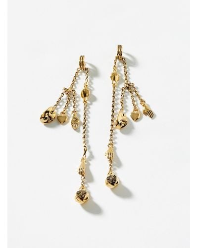 Lemaire Estampes Earrings - White