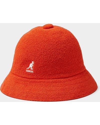 Kangol Bermuda Casual Bucket Hat - Orange