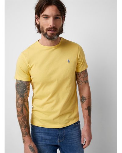 Polo Ralph Lauren Embroidered Rider T - Yellow