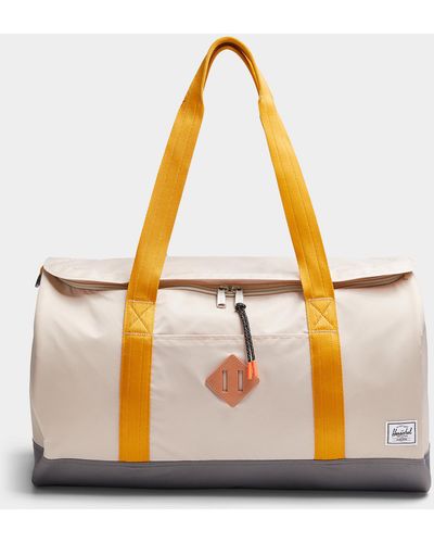 Herschel Supply Co. Heritage Recycled Nylon Duffle Bag - Natural