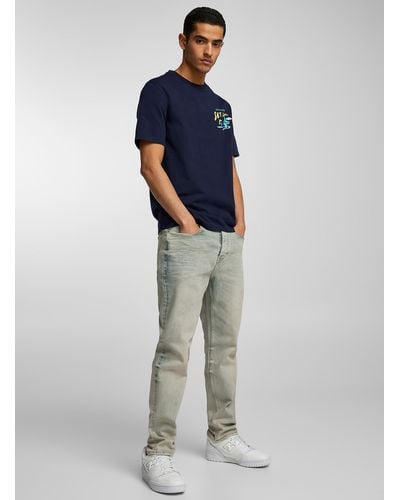Scotch & Soda The Drop Light Faded Jean Tapered Fit - Blue