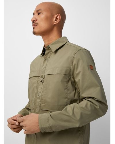 Fjallraven Ripstop Utility Overshirt - Green