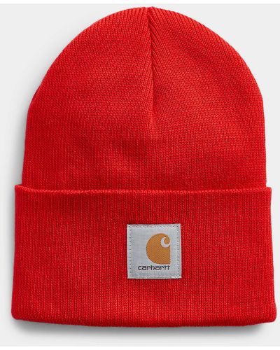 Carhartt Ribbed Worker Tuque - Red