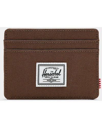Herschel Supply Co. Charlie Card Holder - Brown