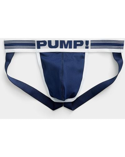 Pump! Thunder Jockstrap - Blue