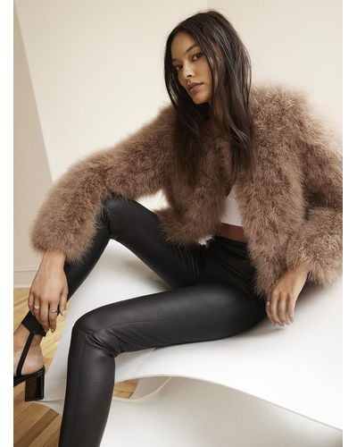 Lamarque Ani Genuine Leather legging - Black
