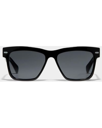 Spitfire Cut Eighty Eight Square Sunglasses - Black