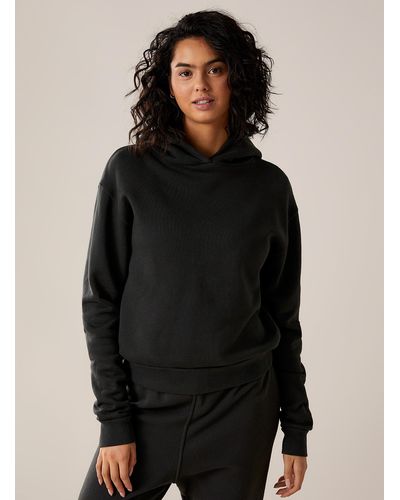 PERFECTWHITETEE Heart Black Hooded Lounge Sweatshirt