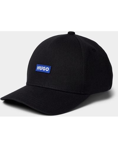 HUGO Blue Logo Emblem Dad Cap