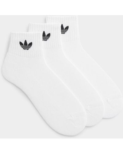 adidas Originals Logo Signature Socks 3 - White