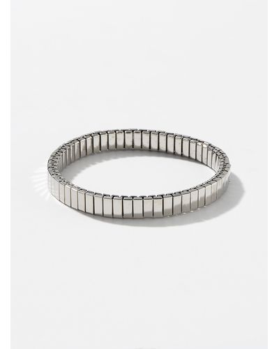 Le 31 Elastic Stainless Steel Bracelet - White