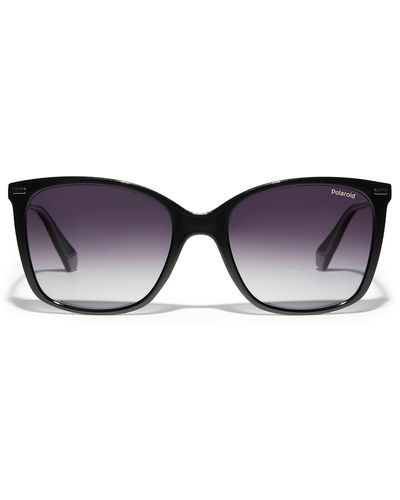 Polaroid Rectangular Sunglasses - Black